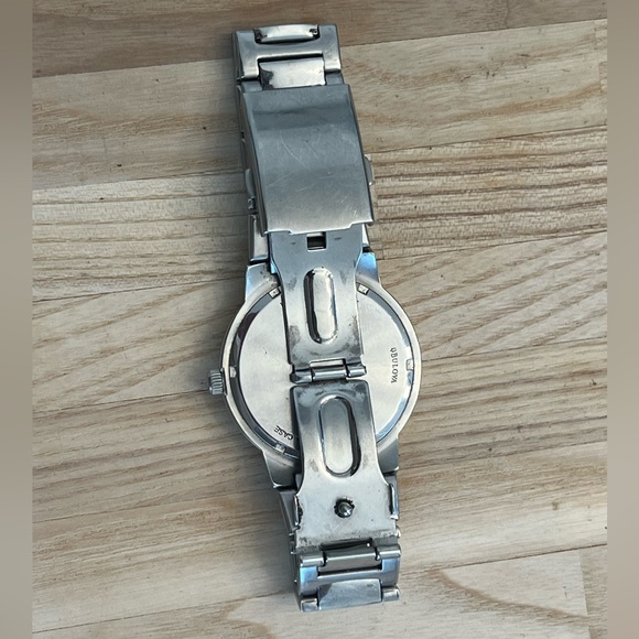 Caravelle by Bulova Men’s Watch Blue Dial Stainless Bracelet Date Window - Picture 9 of 12